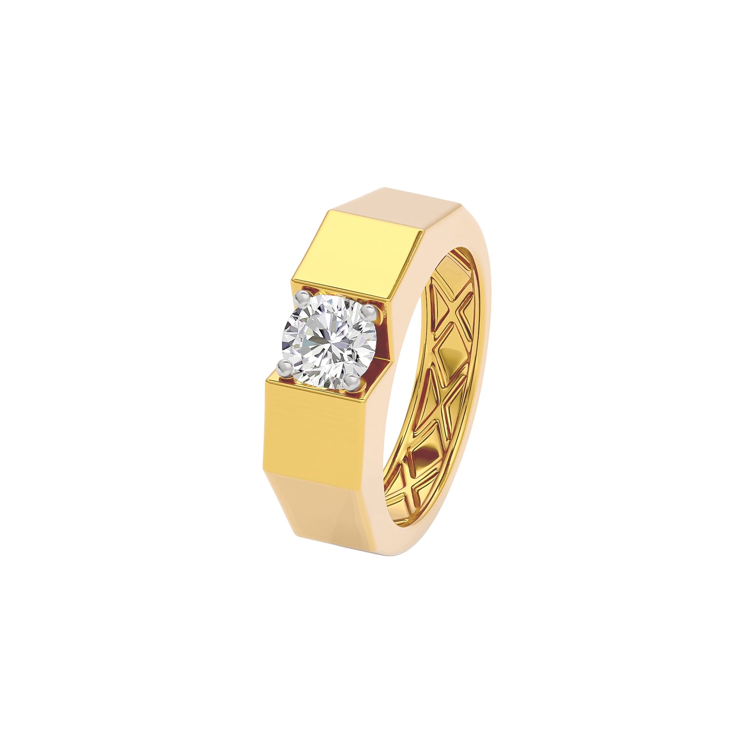 Delightful Charm Diamond Ring 18 KT / Yellow Gold / 22