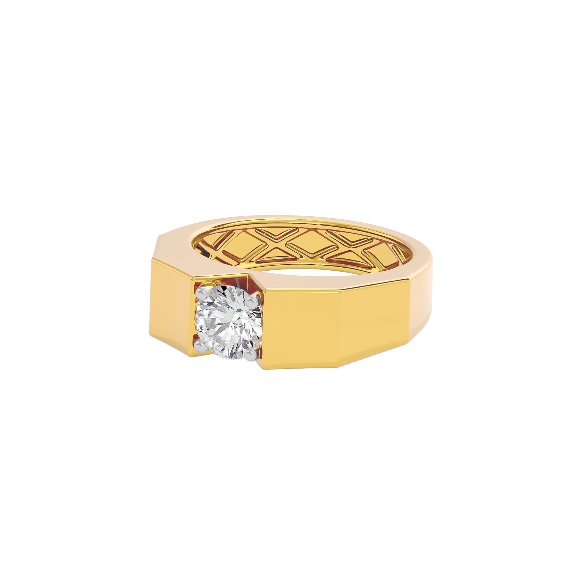 Delightful Charm Diamond Ring 18 KT / Yellow Gold / 22
