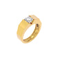 Delightful Charm Diamond Ring 18 KT / Yellow Gold / 22