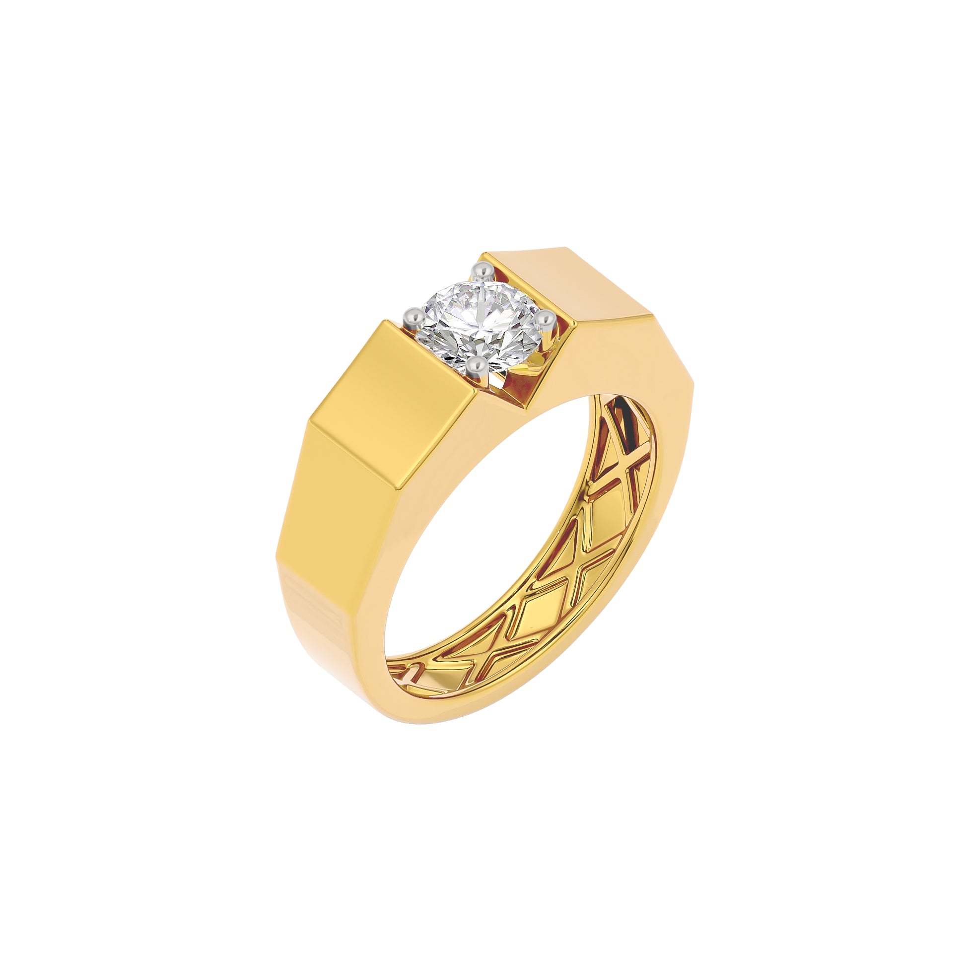 Delightful Charm Diamond Ring 18 KT / Yellow Gold / 22