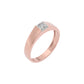 Ethereal Essence Diamond Ring 18 KT / Rose Gold / 22