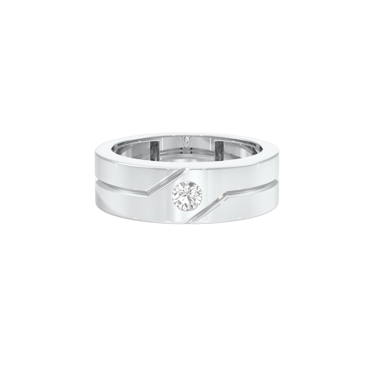 DLR000594 18 KT / White Gold / 22