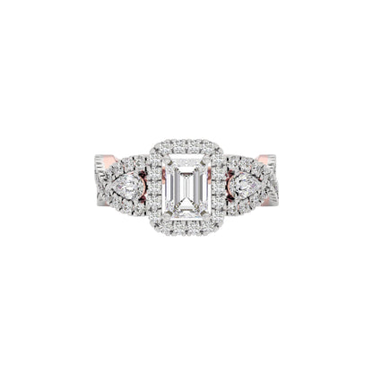 Harmony Horizon Diamond Ring 18 KT / Rose Gold / 22