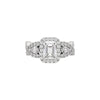 Harmony Horizon Diamond Ring 18 KT / White Gold / 22