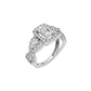 Harmony Horizon Diamond Ring 18 KT / White Gold / 22