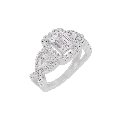 Harmony Horizon Diamond Ring