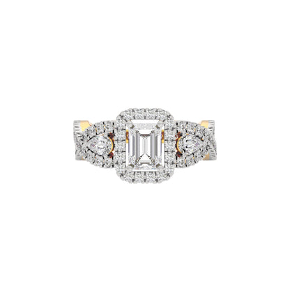 Harmony Horizon Diamond Ring 18 KT / Yellow Gold / 22