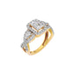 Harmony Horizon Diamond Ring 18 KT / Yellow Gold / 22