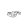 Heavenly Haven Diamond Ring 18 KT / White Gold / 22