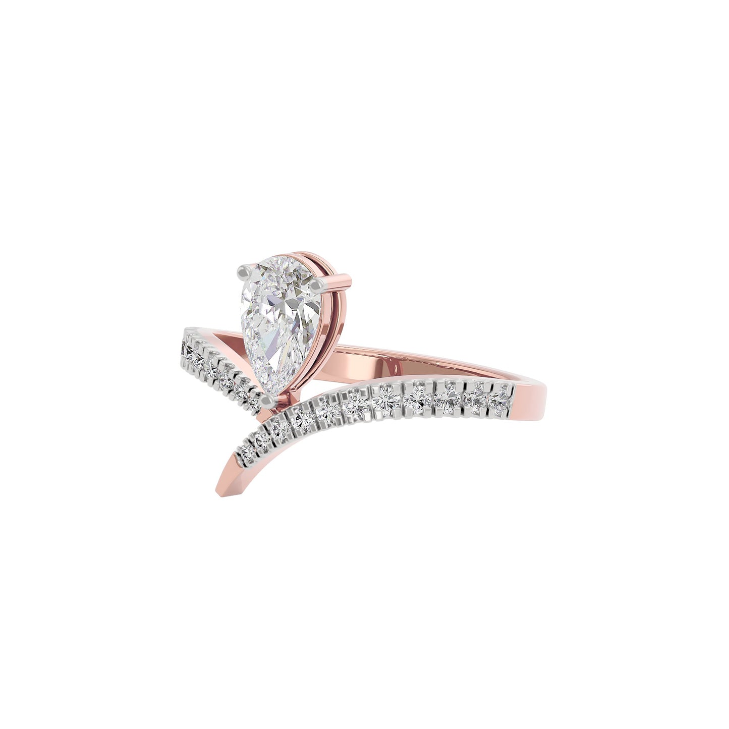 Sublime Splendor Diamond Ring 18 KT / Rose Gold / 22