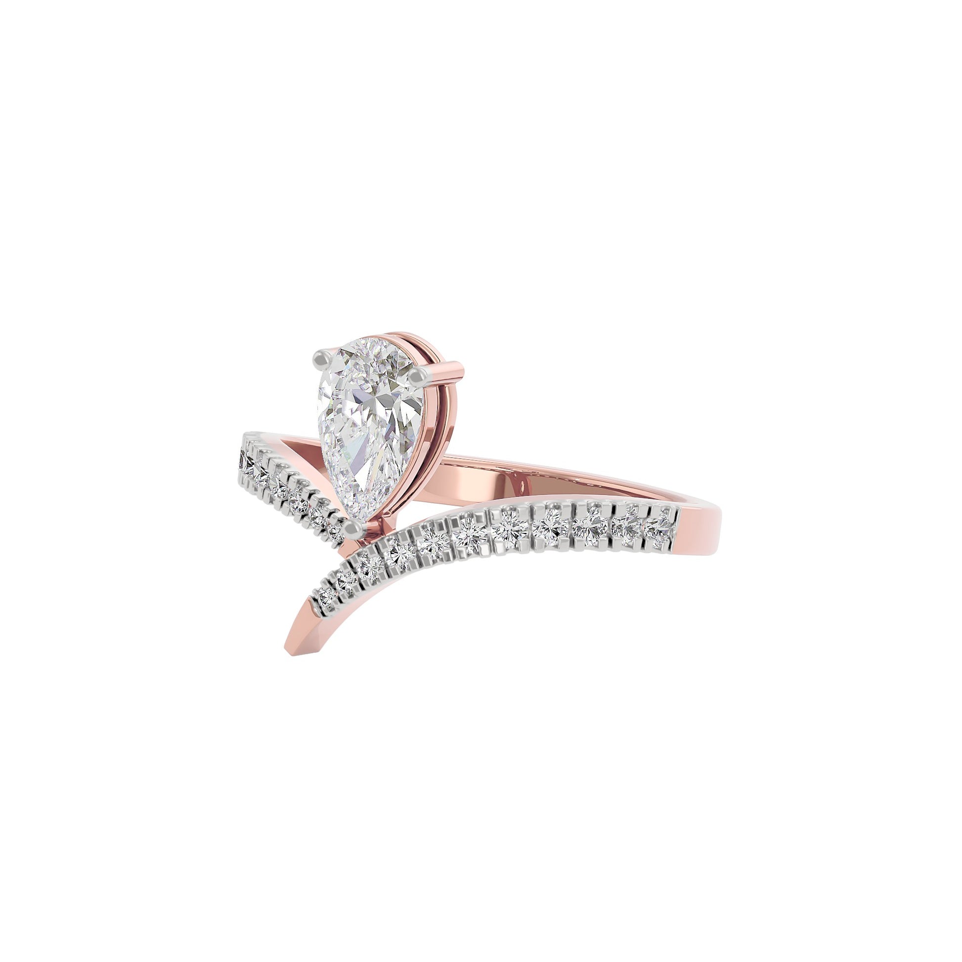 Sublime Splendor Diamond Ring 18 KT / Rose Gold / 22