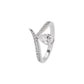 Sublime Splendor Diamond Ring 18 KT / White Gold / 22