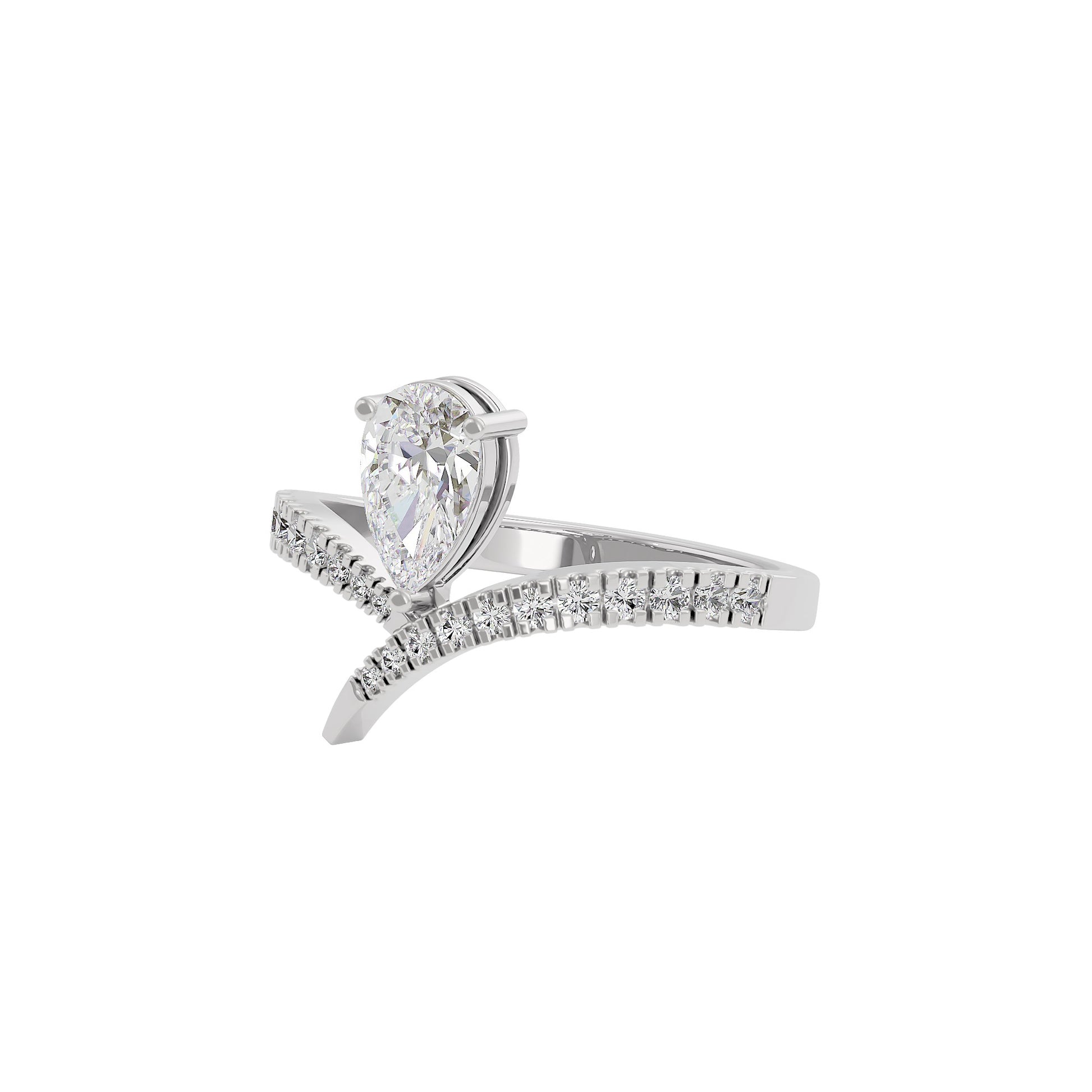Sublime Splendor Diamond Ring 18 KT / White Gold / 22
