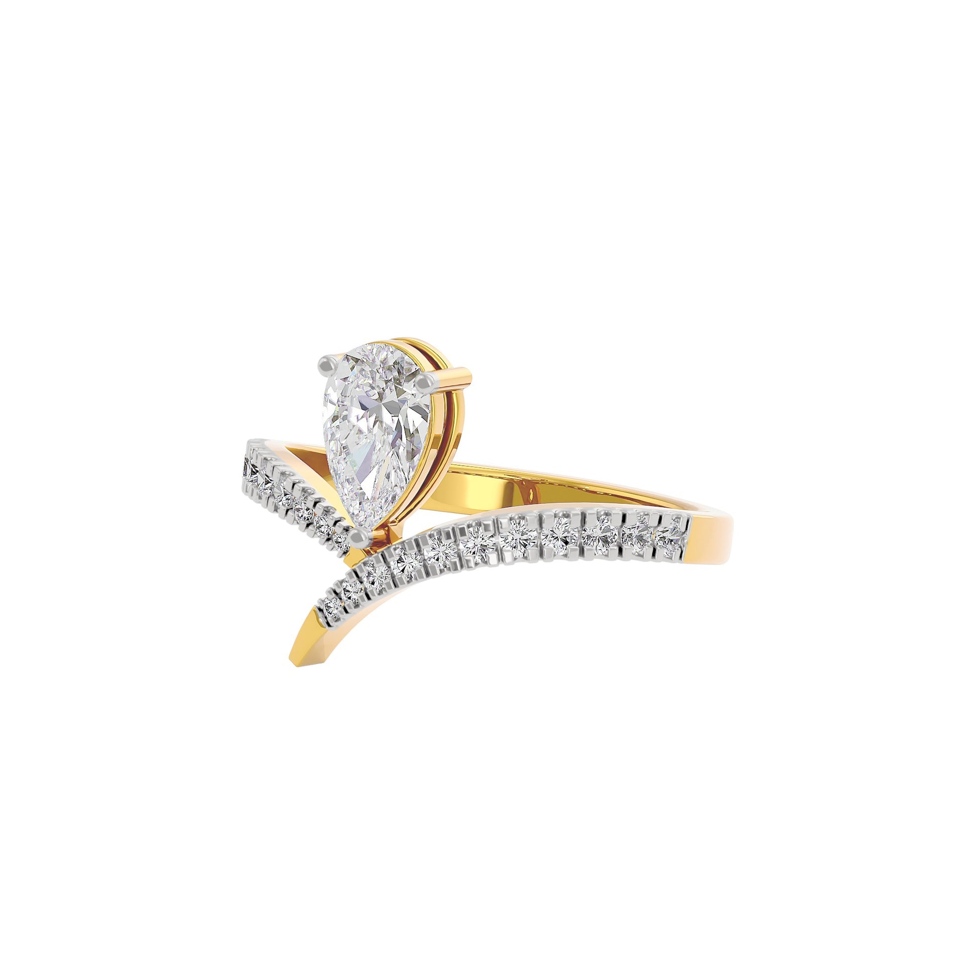 Sublime Splendor Diamond Ring 18 KT / Yellow Gold / 22