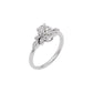 Enchanting Aura Diamond Ring 18 KT / White Gold / 22