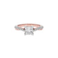 Tranquil Tides Diamond Ring 18 KT / Rose Gold / 22