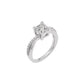 Tranquil Tides Diamond Ring 18 KT / White Gold / 22