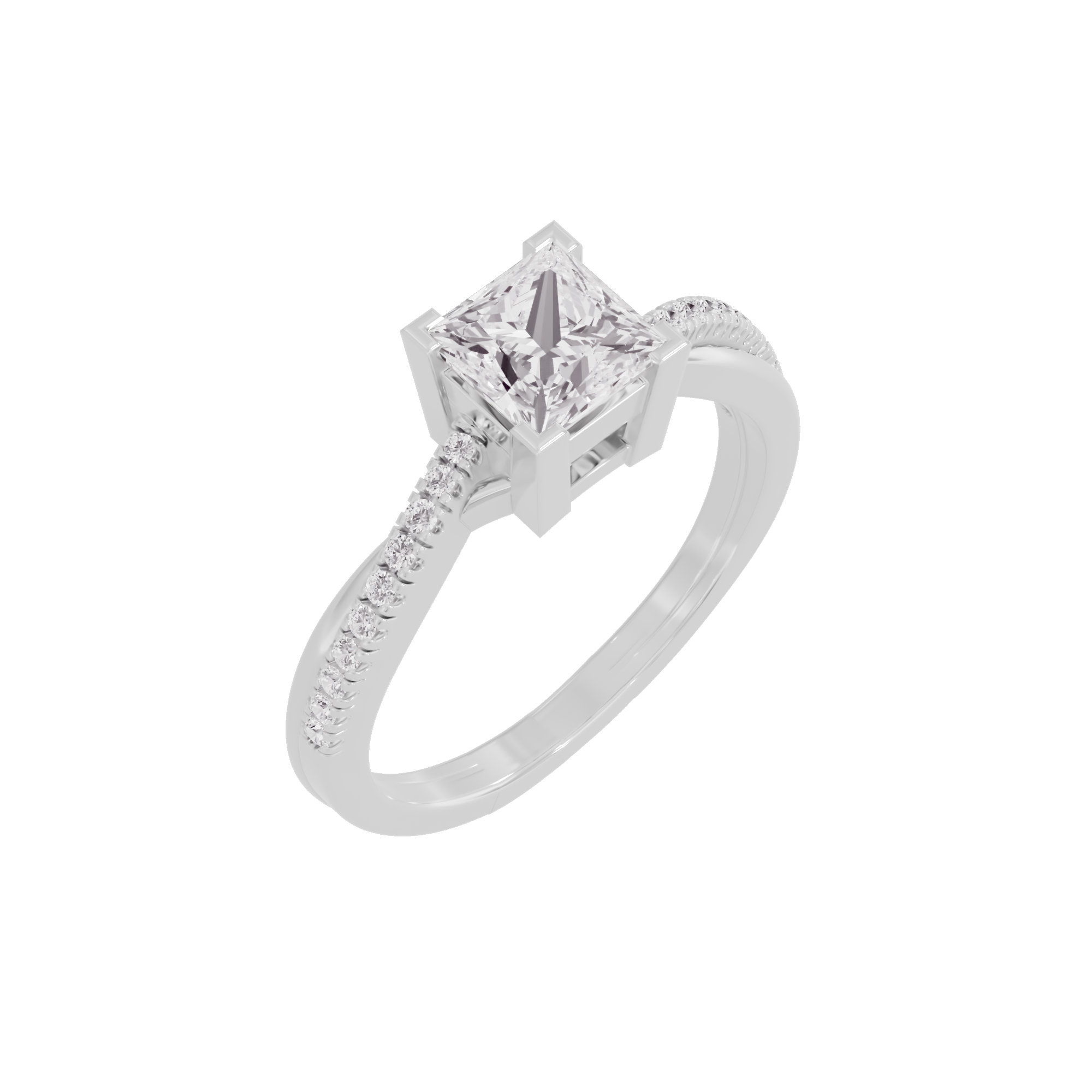 Tranquil Tides Diamond Ring