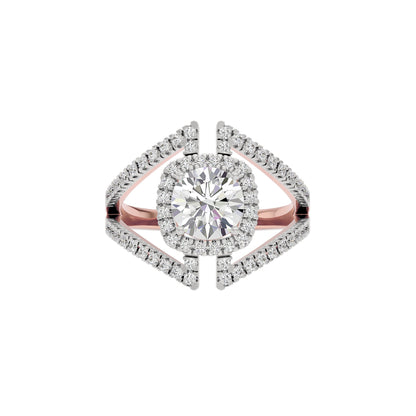 Lustrous Lullaby Diamond Ring 18 KT / Rose Gold / 22