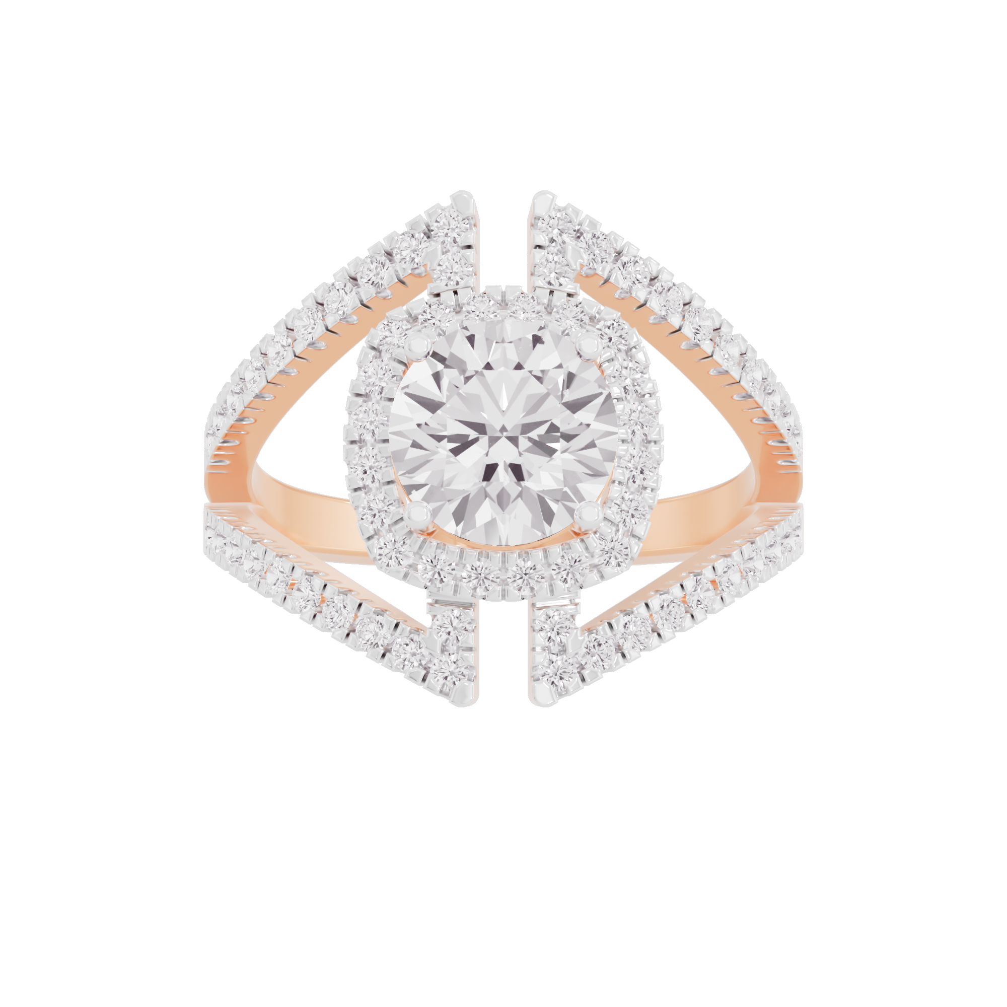 Lustrous Lullaby Diamond Ring