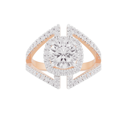 Lustrous Lullaby Diamond Ring