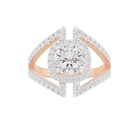 Lustrous Lullaby Diamond Ring