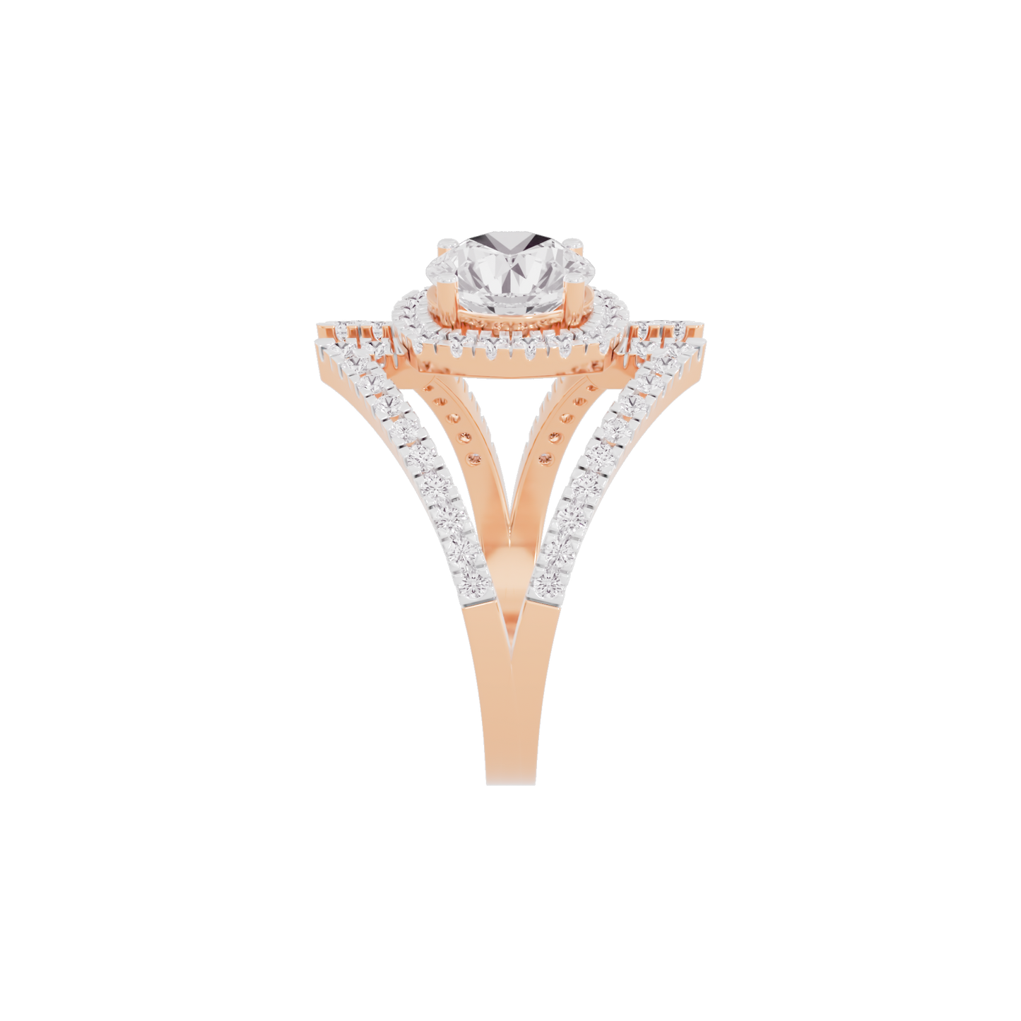 Lustrous Lullaby Diamond Ring