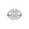 Lustrous Lullaby Diamond Ring 18 KT / White Gold / 22