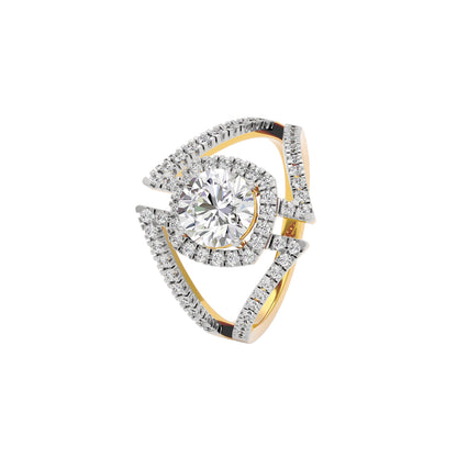 Lustrous Lullaby Diamond Ring 18 KT / Yellow Gold / 22