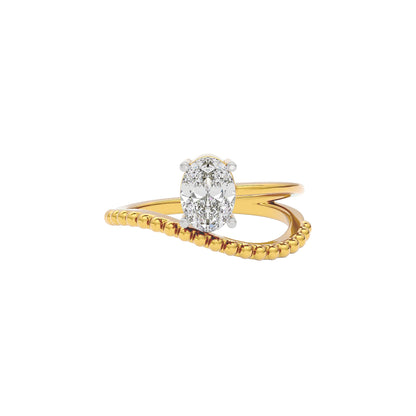 Moonlight Mirage Diamond Ring 18 KT / Yellow Gold / 22