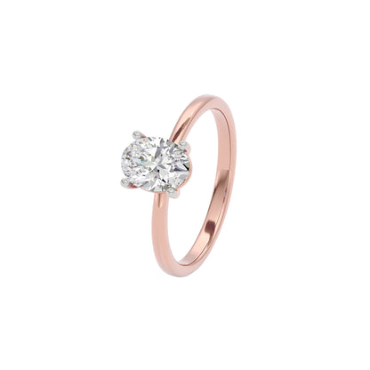 Eclat Serenity Diamond Ring 18 KT / Rose Gold / 22