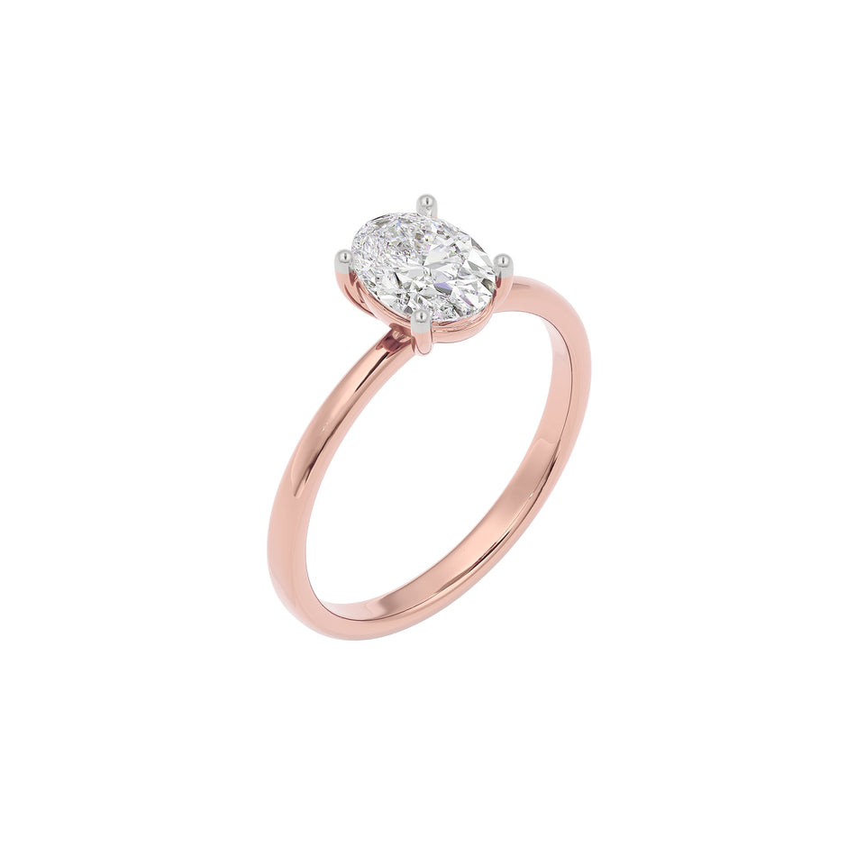 Eclat Serenity Diamond Ring 18 KT / Rose Gold / 22