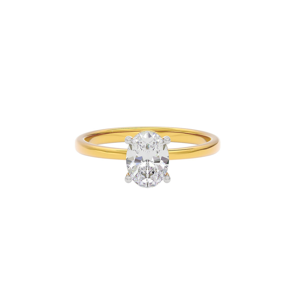 Eclat Serenity Diamond Ring 18 KT / Yellow Gold / 22