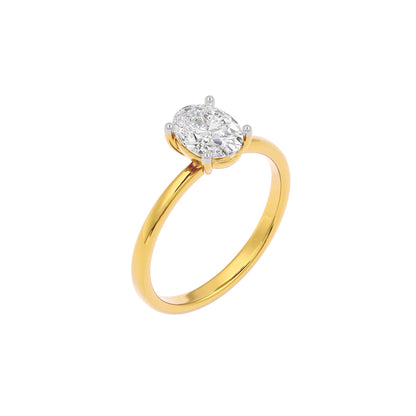 Eclat Serenity Diamond Ring 18 KT / Yellow Gold / 22