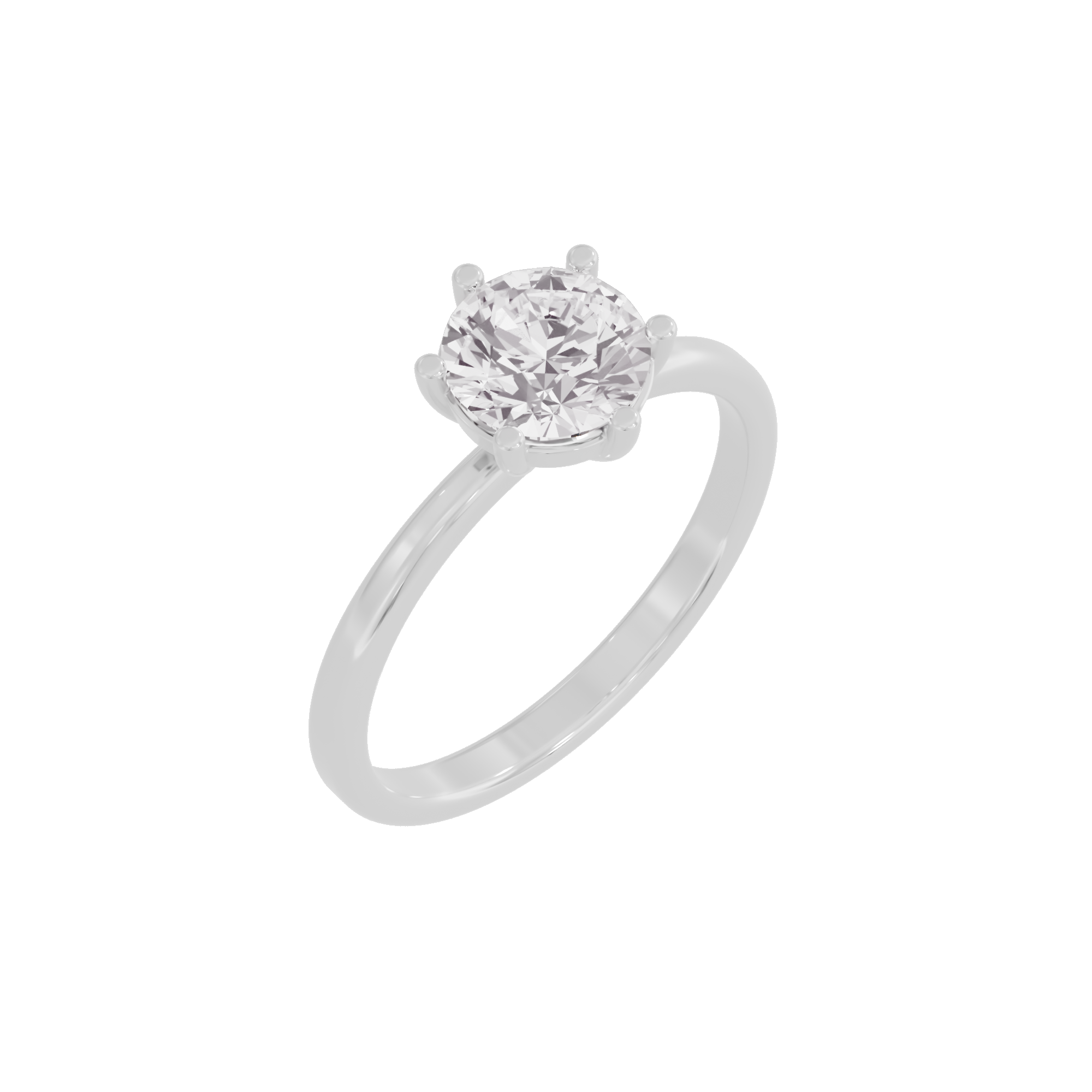 Enchanting Ellipse Diamond Ring