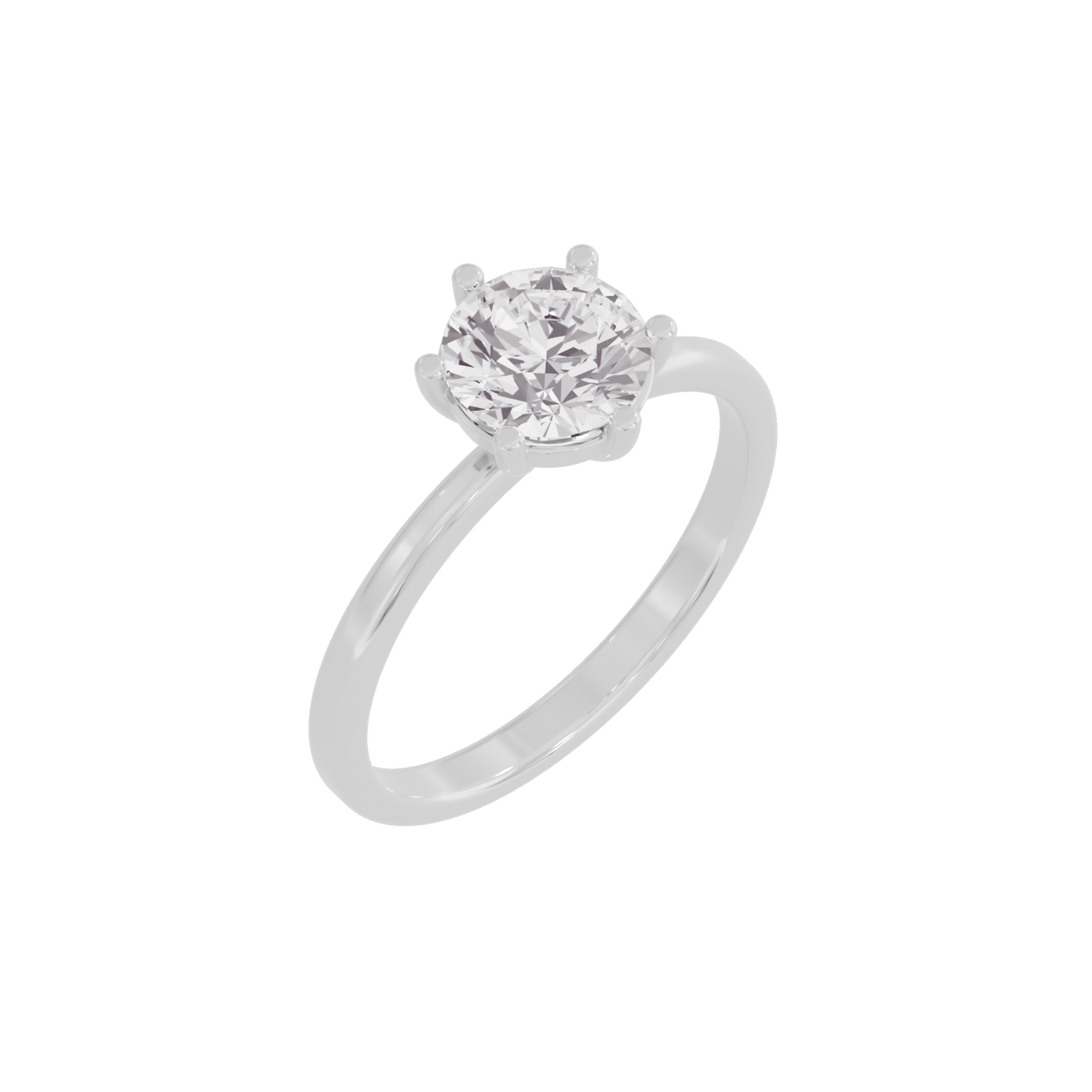 Enchanting Ellipse Diamond Ring