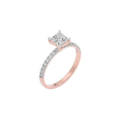 Dazzling Dream Diamond Ring 18 KT / Rose Gold / 22