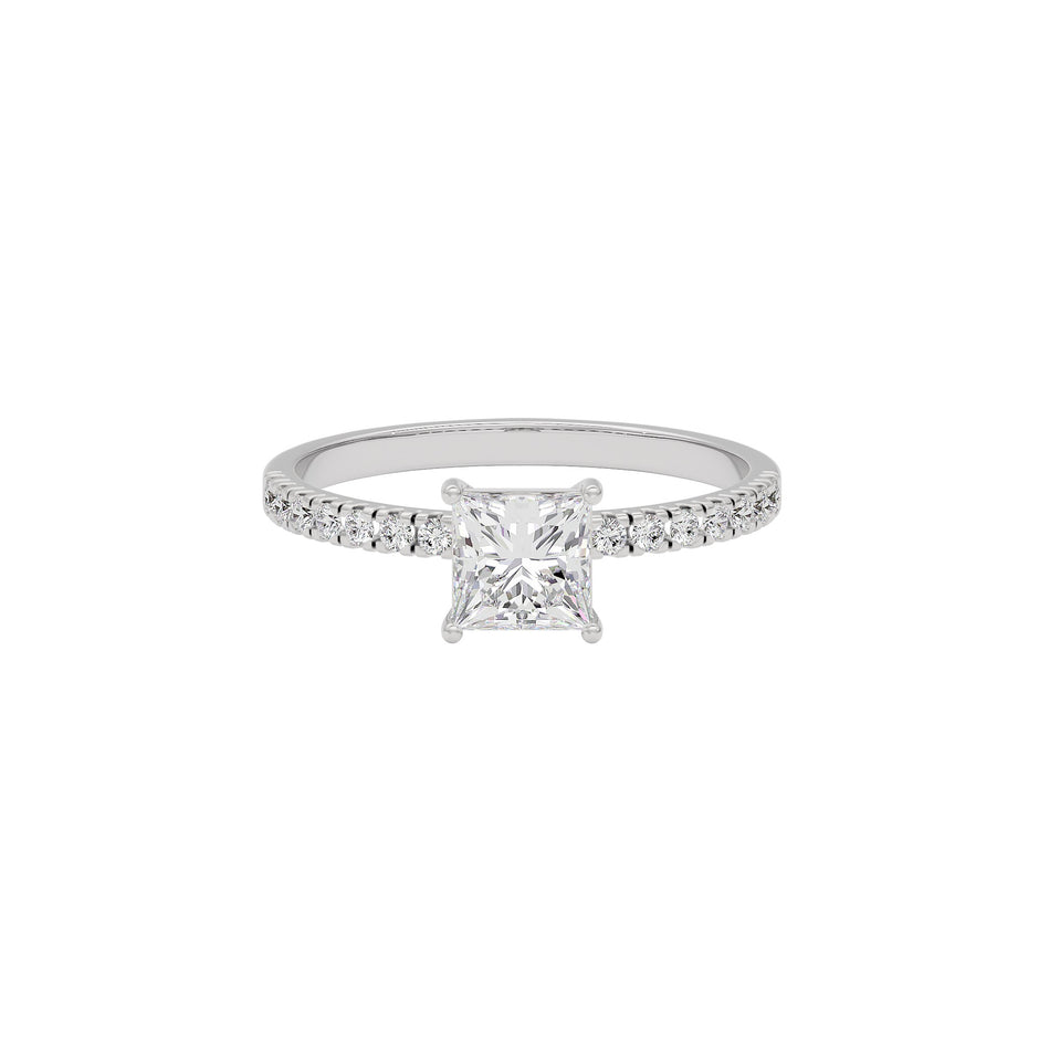 Dazzling Dream Diamond Ring 18 KT / White Gold / 22