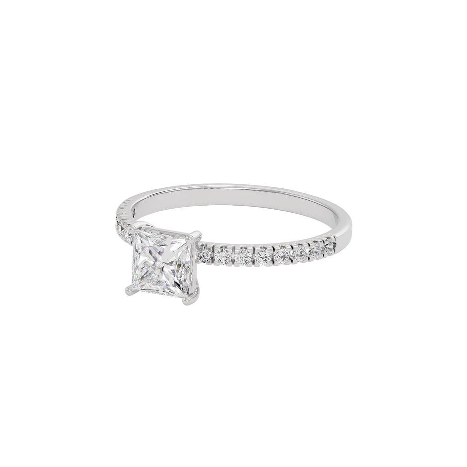 Dazzling Dream Diamond Ring 18 KT / White Gold / 22