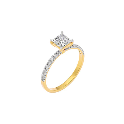Dazzling Dream Diamond Ring 18 KT / Yellow Gold / 22