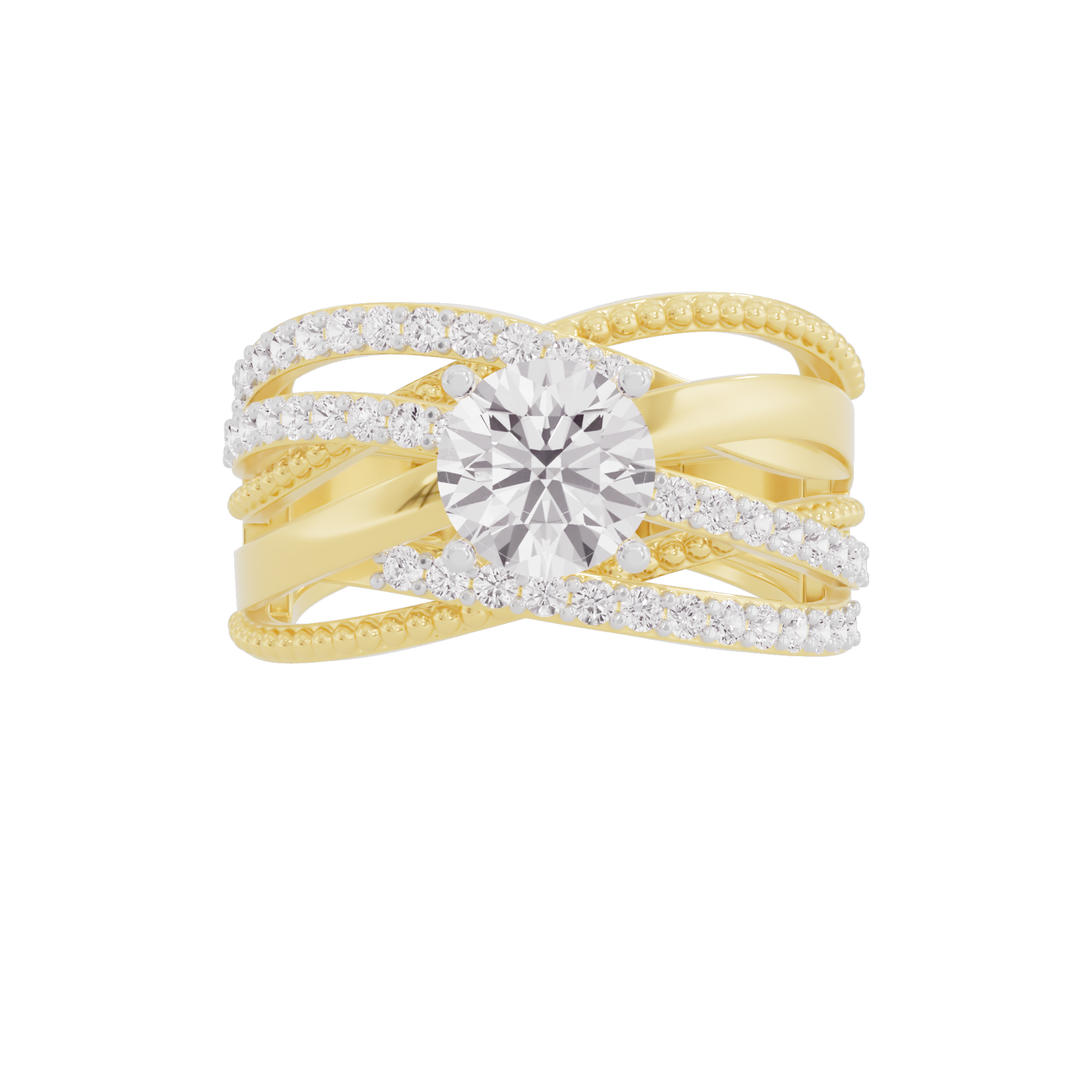 Celestial Glow Diamond Ring