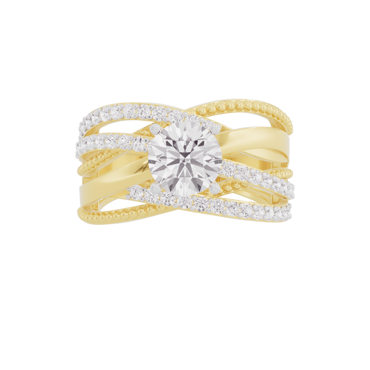 Celestial Glow Diamond Ring