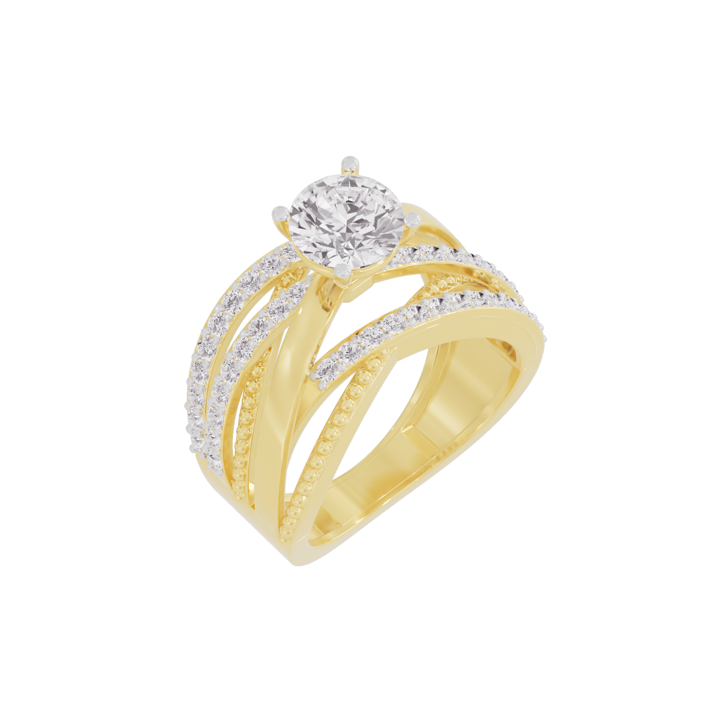 Celestial Glow Diamond Ring