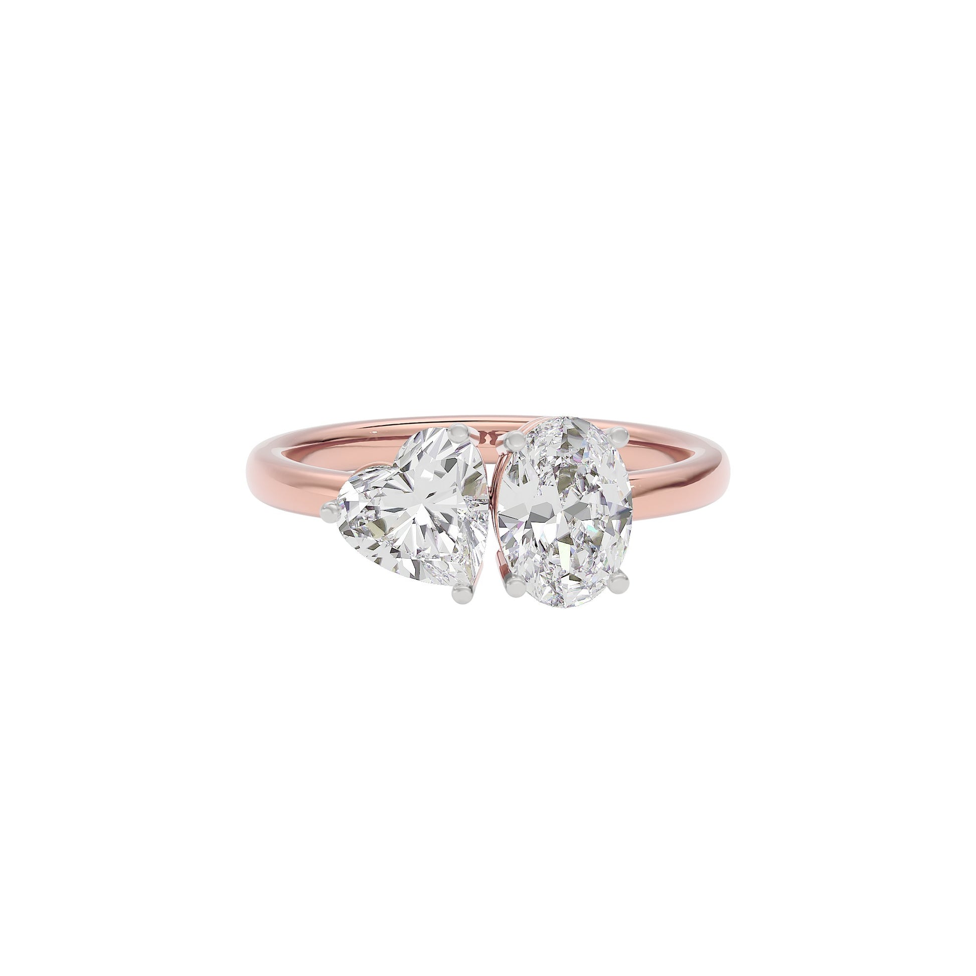Regal Splendor Diamond Ring 18 KT / Rose Gold / 22