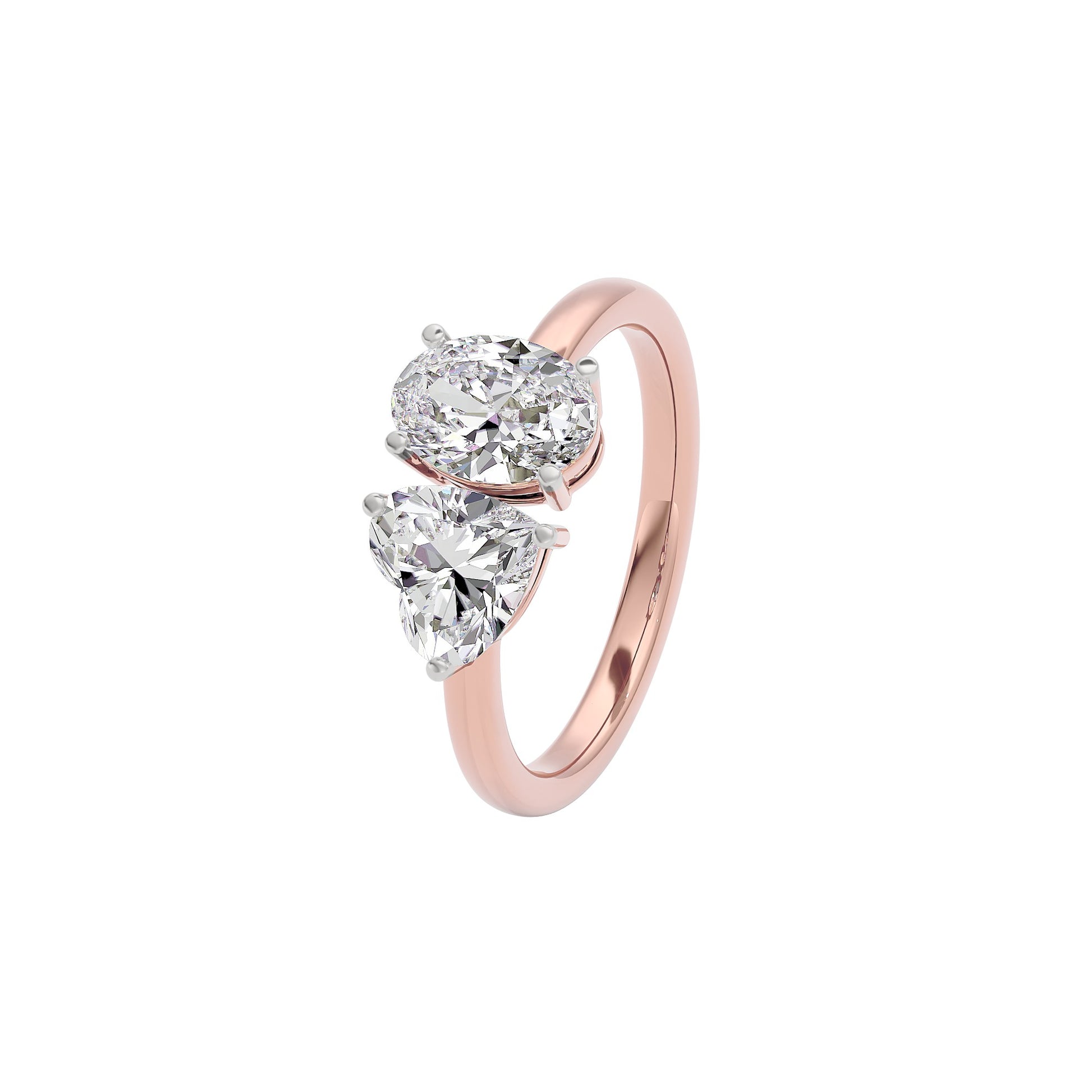 Regal Splendor Diamond Ring 18 KT / Rose Gold / 22