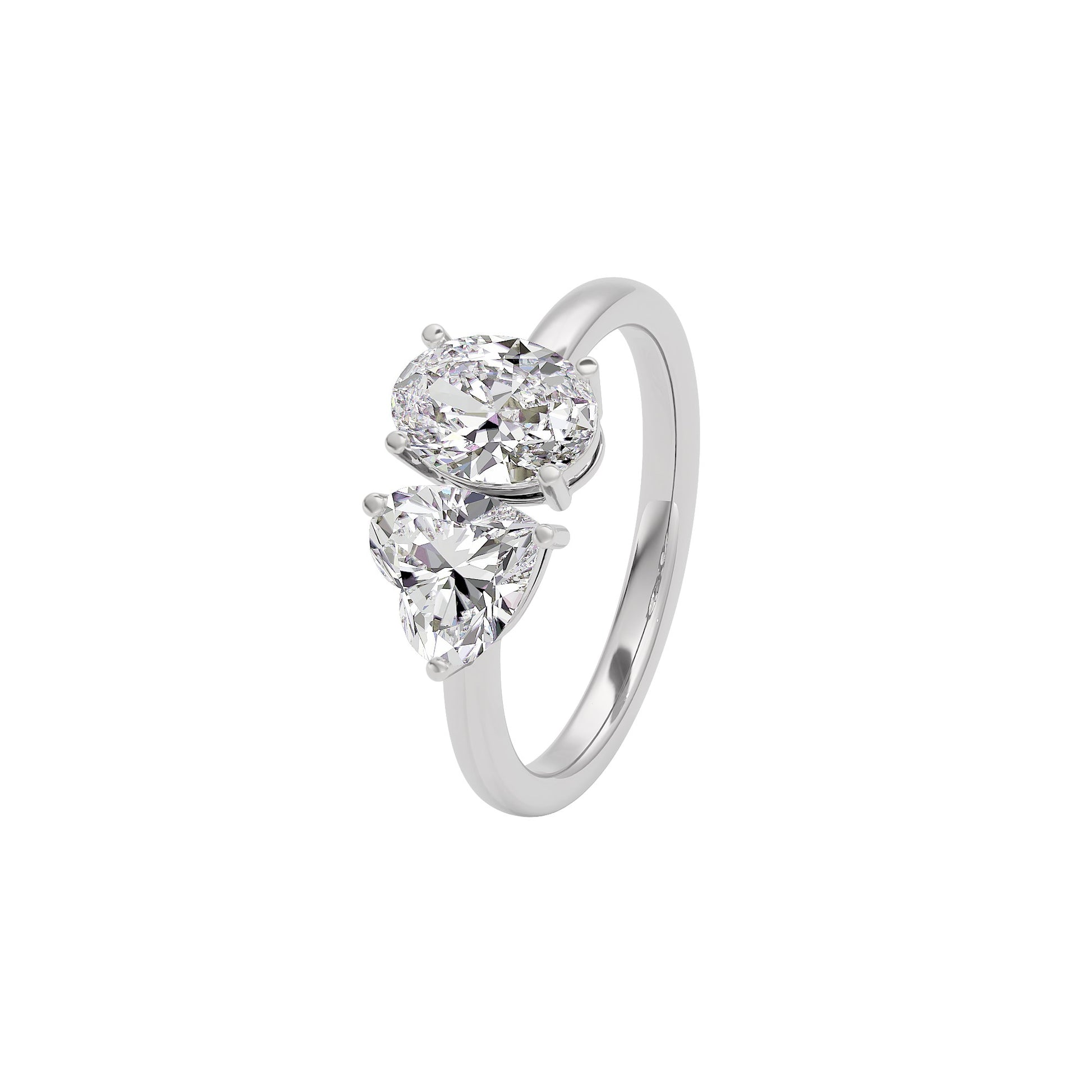 Regal Splendor Diamond Ring 18 KT / White Gold / 22