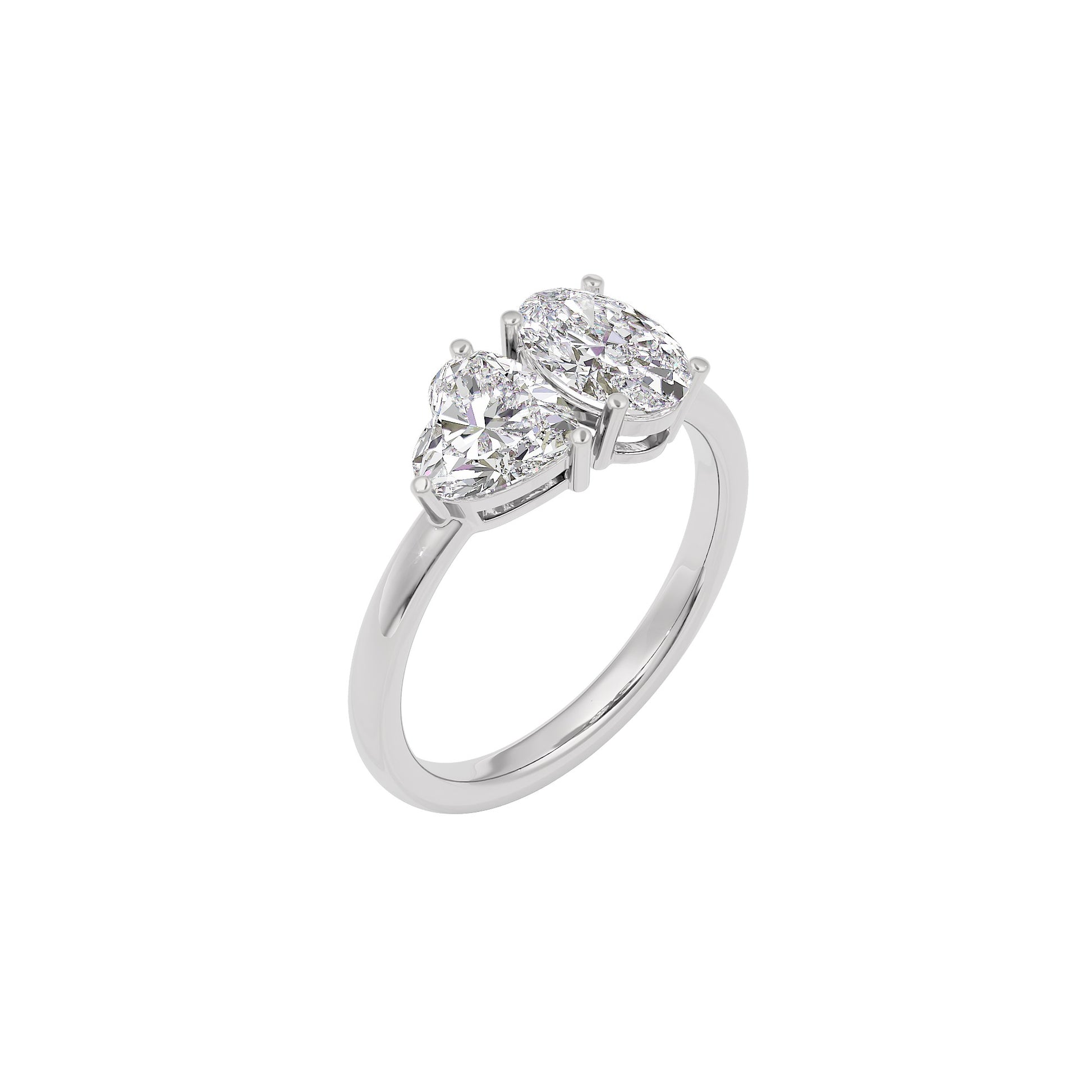 Regal Splendor Diamond Ring 18 KT / White Gold / 22