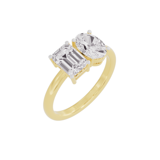 Radiant Romance Diamond Ring