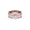 Diamond Dynasty Diamond Ring 18 KT / Rose Gold / 22