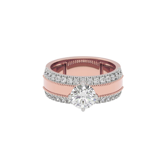 Diamond Dynasty Diamond Ring 18 KT / Rose Gold / 22